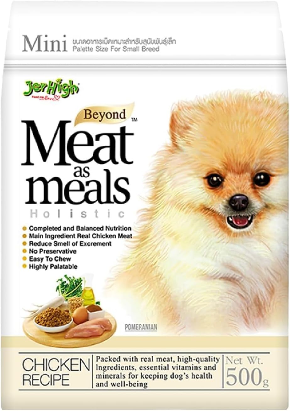 JerHigh Meat as Meals Chicken Recipe Dry Dog Food 500 g