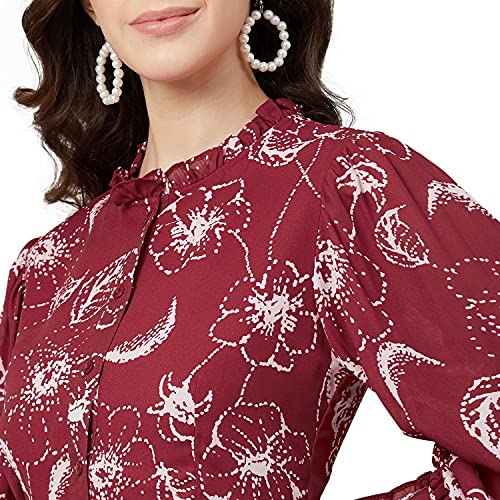 Image of Rare Women's Polyester A-Line Above The Knee Casual Dress