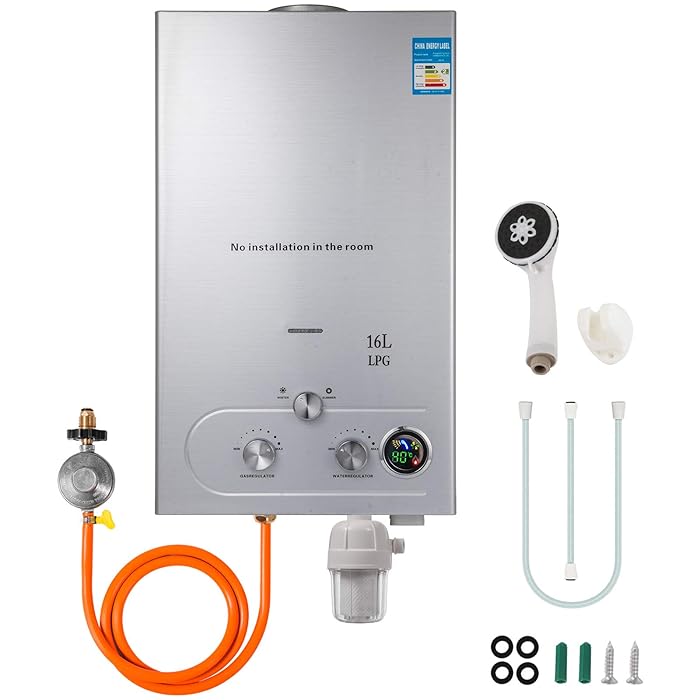 Buy Happybuy Propane Hot Water Heater 16L Tankless Propane Water heater