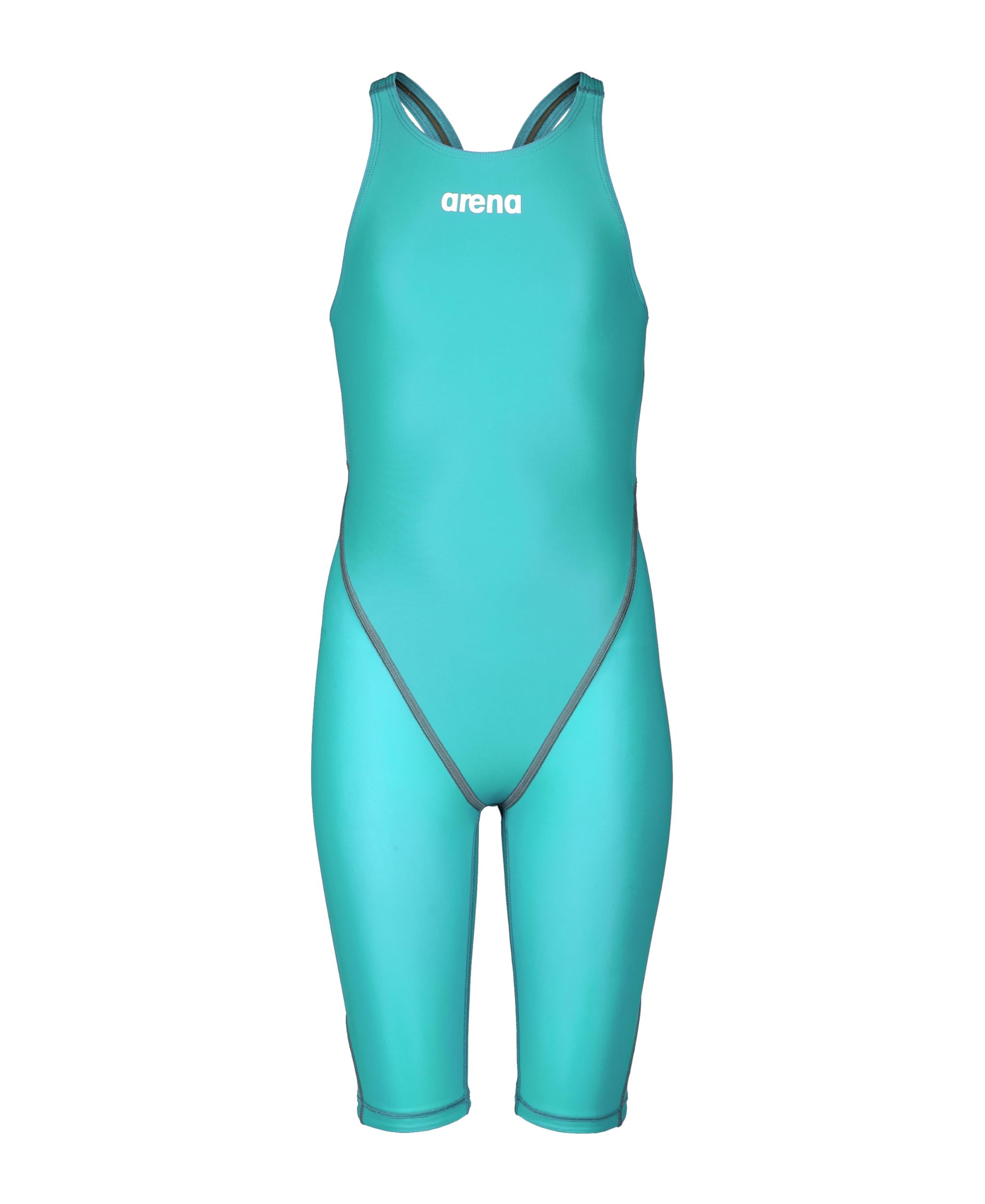 Girls' Junior Racing Suit Powerskin St Next Open Back Swim Tech Suit Competitive Swimsuit