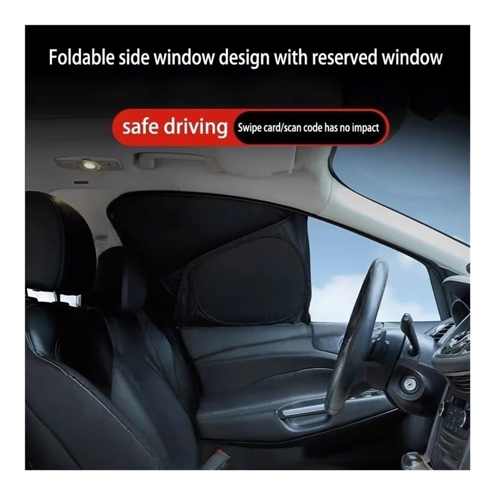 Parasol para Coche Parasol Delantero Trasero para Ventana Lateral, Parabrisas Aislado, Visera para Modelo Y para Juniper 2025