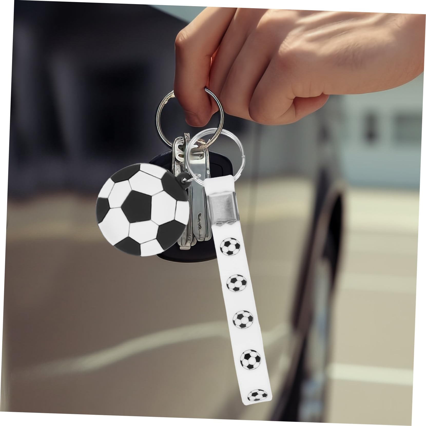 Toyvian Fußball Schlüsselanhänger Fußball-schlüsselanhänger Fußball-partygeschenke Schlüsselanhänger Schlüsselanhänger Für Hängende Schlüsselanhänger