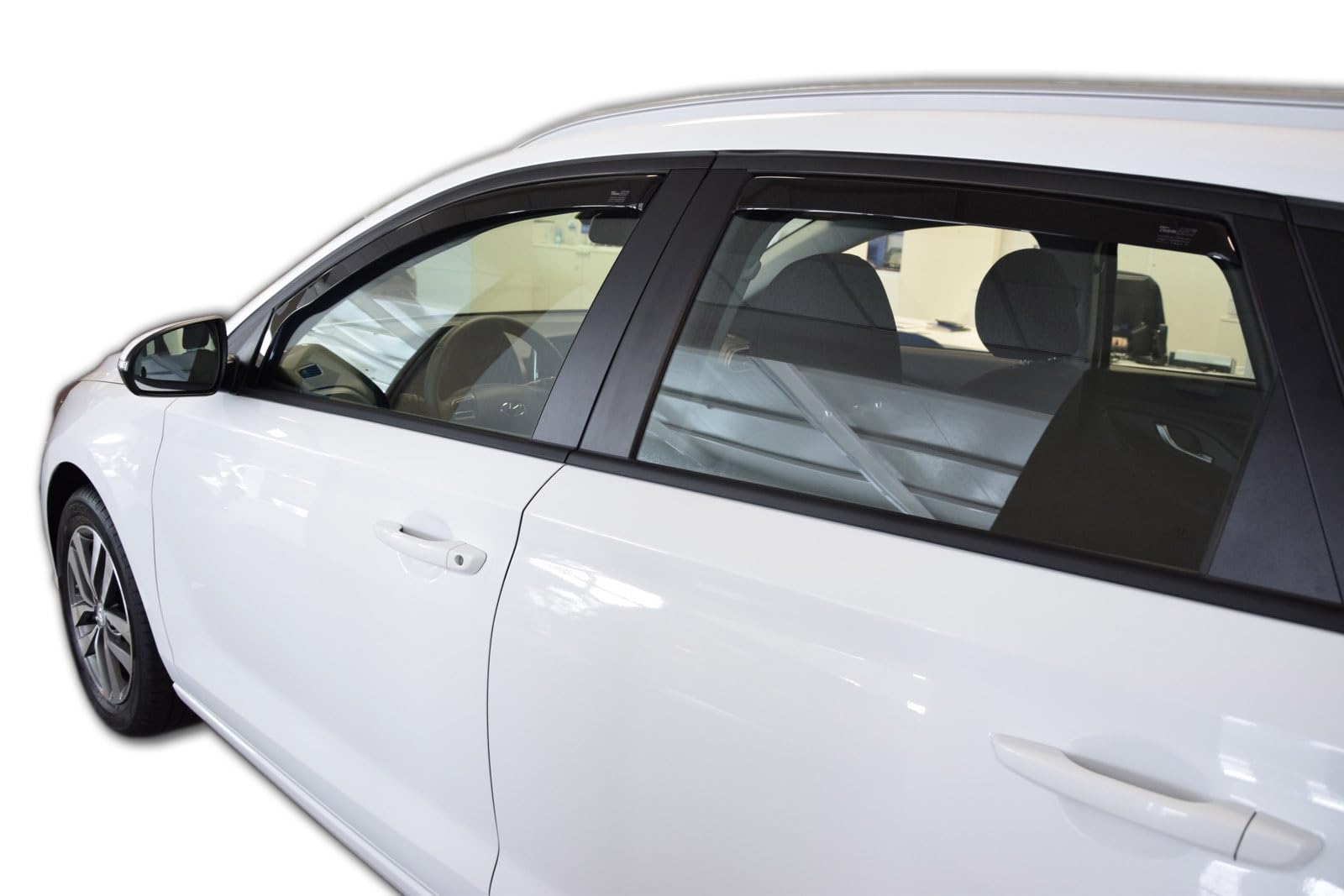 J&J AUTOMOTIVE HEKO Windabweiser für Hyundai i30 5-Türer ab 2017, 4tlg