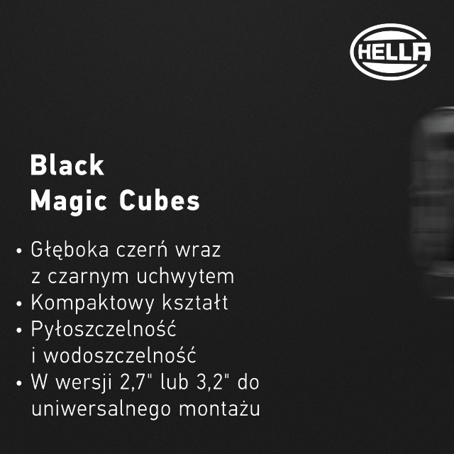 Kit Fari HELLA Black Magic Cube 3.2 - 2 Fari LED 12/24V, IP68/IP69K, Con Cavo E Connettore Deutsch - Foto 13