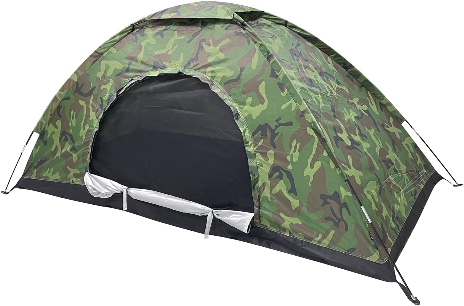 Sutekus Camping Tent Lightweight Backpacking Tent Camouflage Outdoor Equipment for Camping Hiking Biking Trip Upgraded Large Space