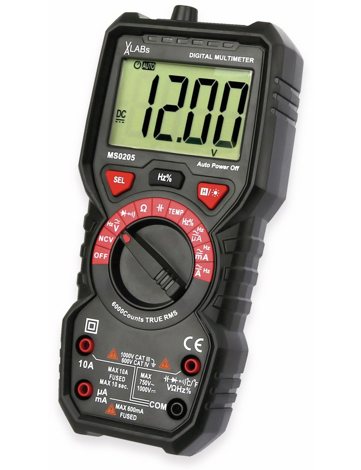 MS0205 Digital-Multimeter, 6.000 Counts mit NCV