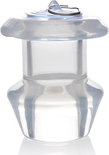 Miniatura 5 de Master Series Ass Bung Dilatador anal hueco transparente de 3.5 pulgadas, grande