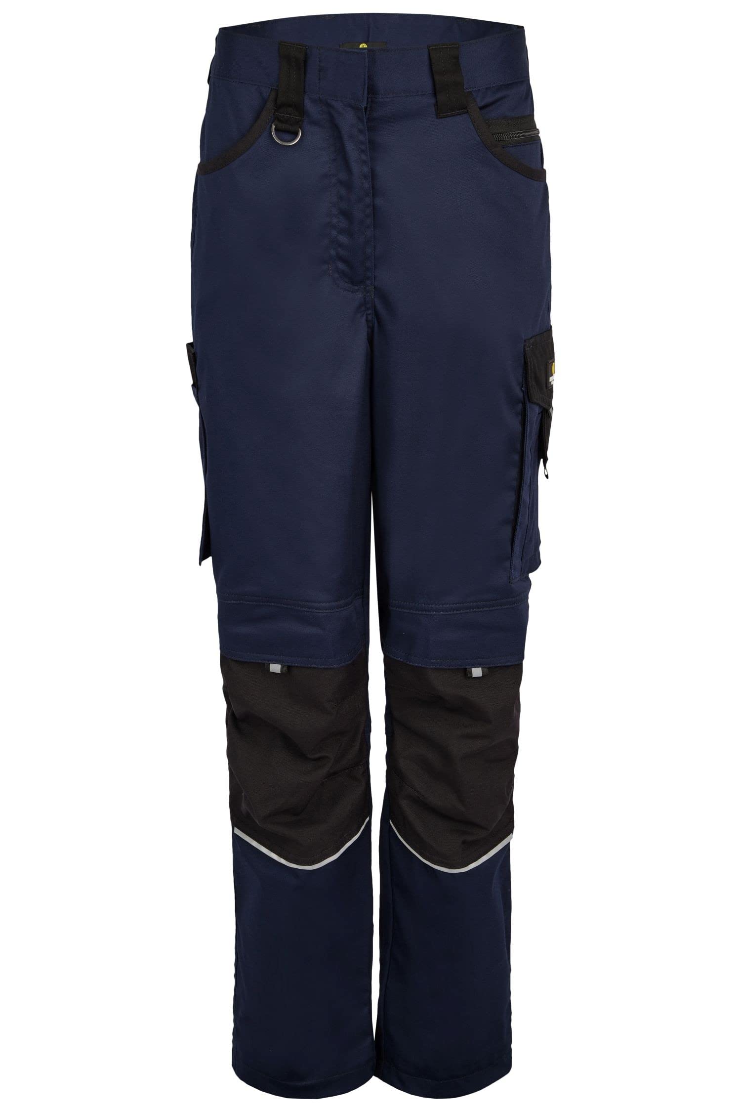 HSW Professional – Lange Arbeitshose für Damen – Modische und leichte Bundhose mit Knietaschen, strapazierbar und qualitativ