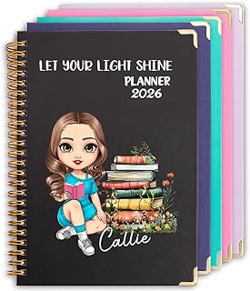 Personalized 2026 Spiral Planner January to December 2026 Academic Plann...