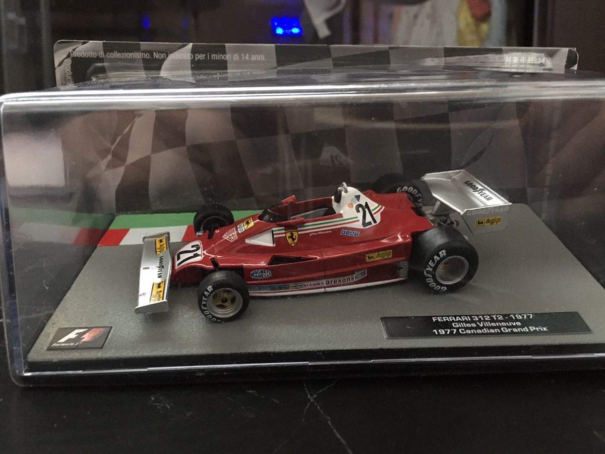 Amazon | フェラーリ 312T2 ジル ヴィルヌーブ 1977年 1/43