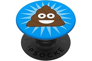 Poop Blue Stand: The Cutesy Pop Socket for Your Pooping Proclivities