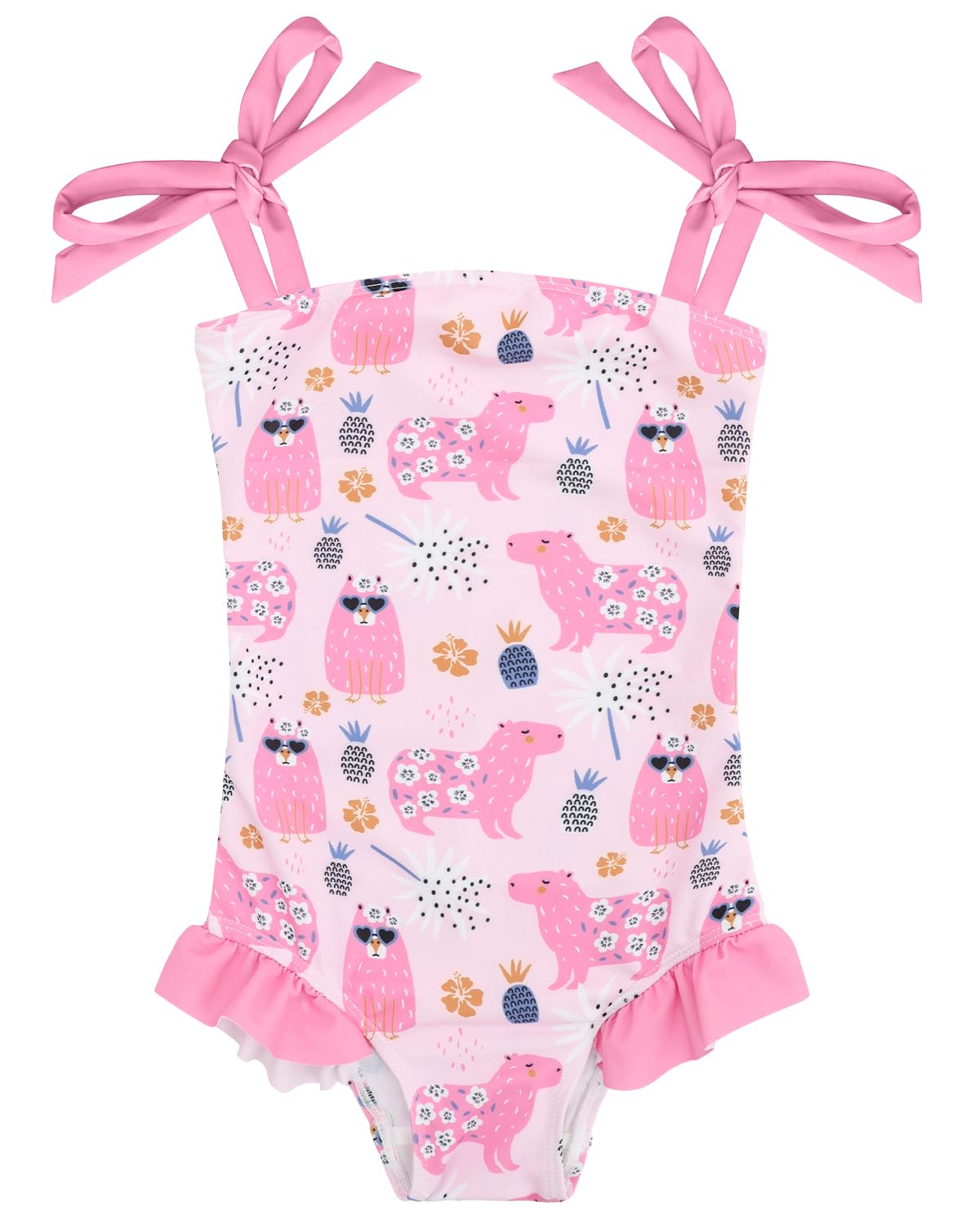 babygoal Toddler Girl Swimsuit One Piece, Baby Swimwear Summer Beach Bathing Suit 9M-6Y