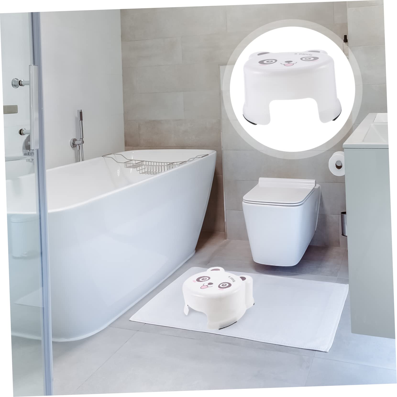 Toyvian 3piezas Taburete Antideslizante para Niño Niña Escalón De Baño para Entrenamiento De Inodoro y Lavado De Manos Banquito De Resistente y Ligero Uso Familiar y Seguro
