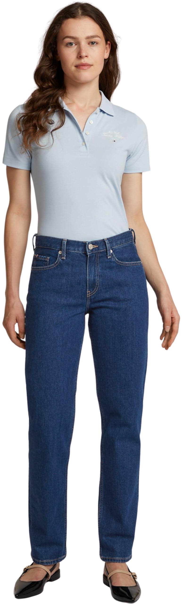 Tommy Hilfiger Donna Jeans Classic Ace Straight Leg Fit