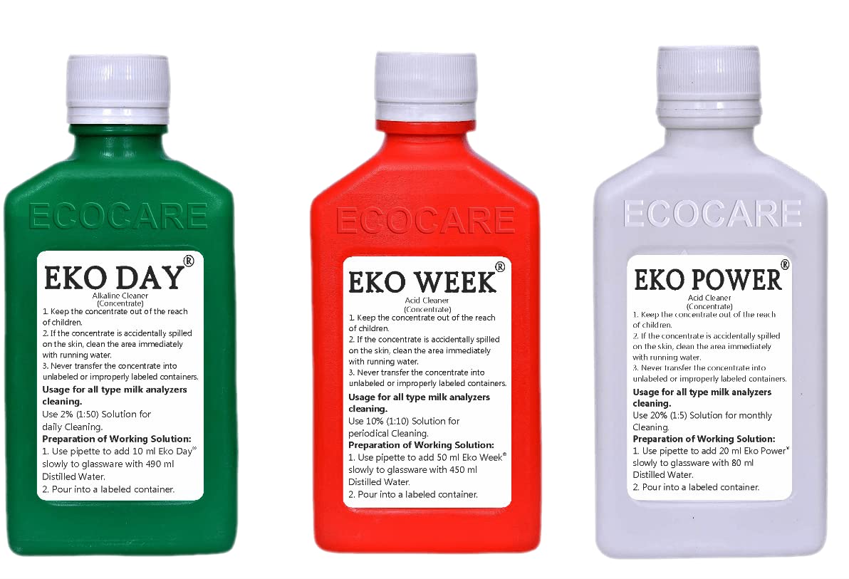 See full amazon price history chart for Milk analyser cleaning chemical for Ekomilk combo Daily, Weekly, & Monthly 200ml Milk analyser cleaning chemical for Ekomilk combo Daily, Weekly, & Monthly 200ml (B0BCPFWZ33) Amazon Price History, Amazon Price Tracker