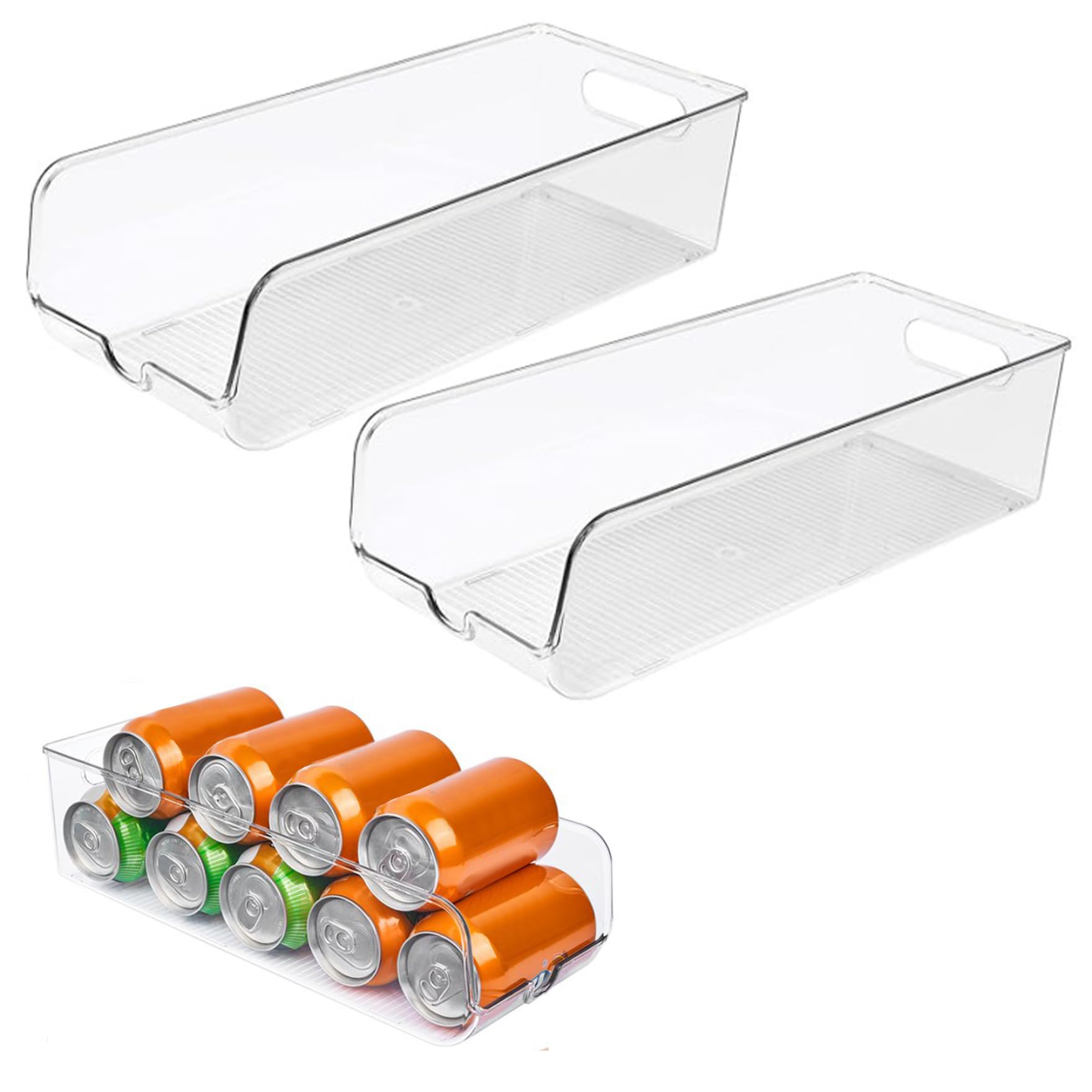 Soda Can Organizer, 2Pcs 14 x 6 x 4