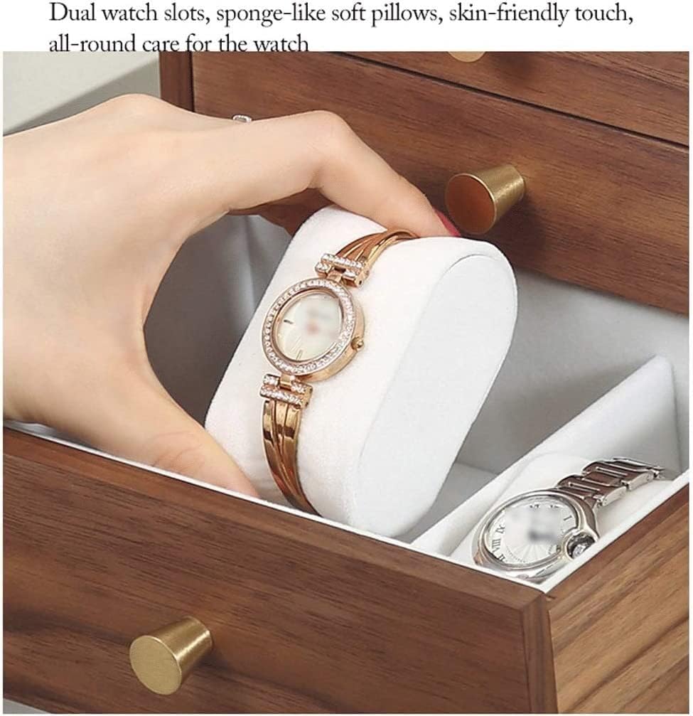 Jewellery Organiser Jewellery Box Wooden Jewelry Box For Women Girls 2 In 1 Huge Jewelry Case Jewelry Storage Box Jewelry Organiser (Size : C) (One Color A) (One Color B),One Color-B (One Color C