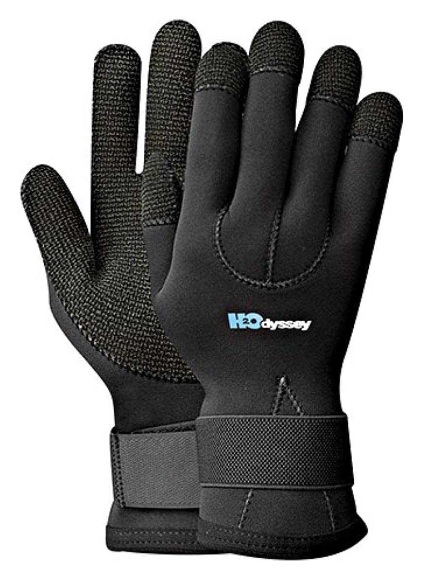 H2ODYSSEY Rhino 5mm Five Finger Gloves - Available in (Small)