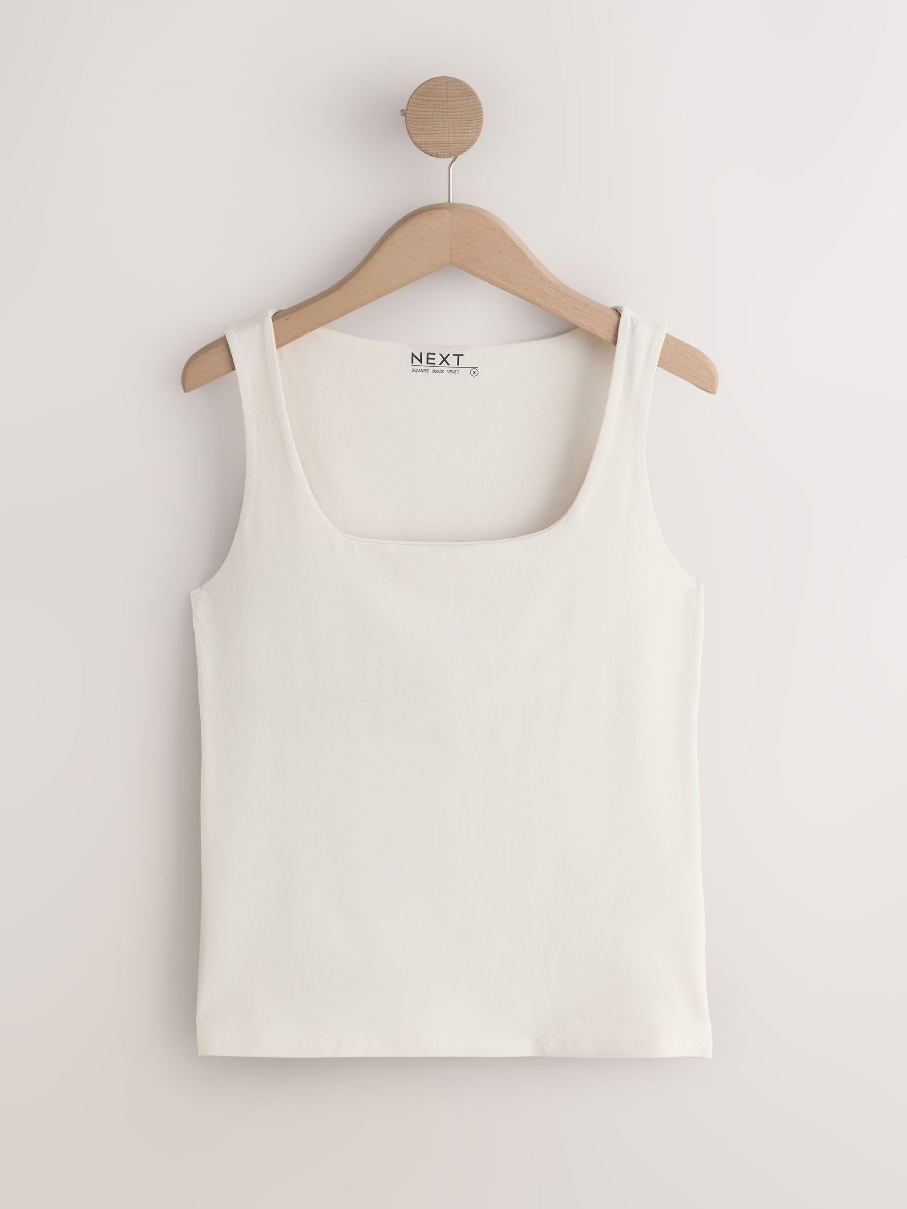 NEXT Mujeres Pack de 3 camisetas sin mangas con cuello cuadrado