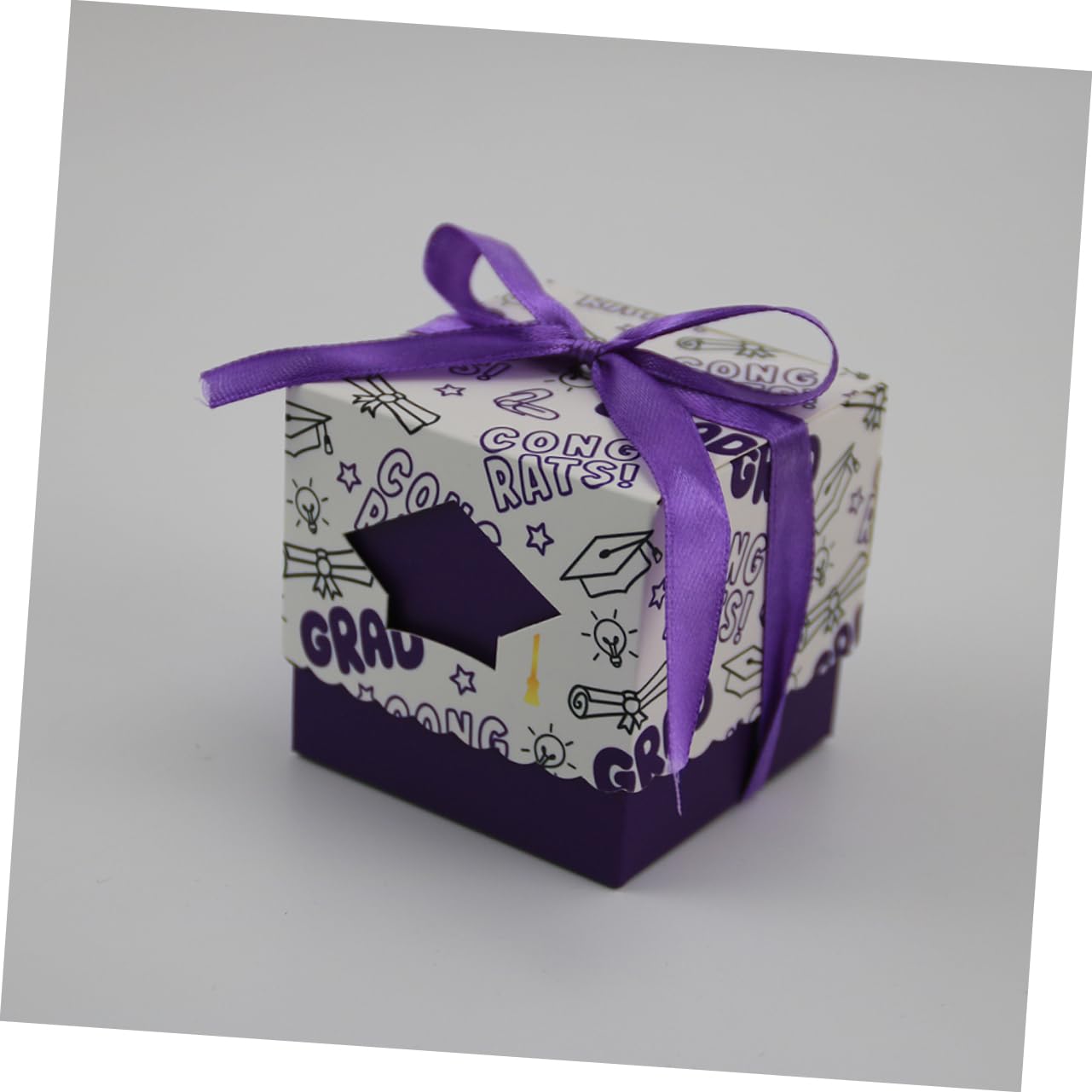 COLLBATH 50 Stück Bonbonschachteln Zum Schulabschluss Gastgeschenke Aus Papier Süßigkeitenboxen Für Party Leckerliboxen Zur Abschlussfeier