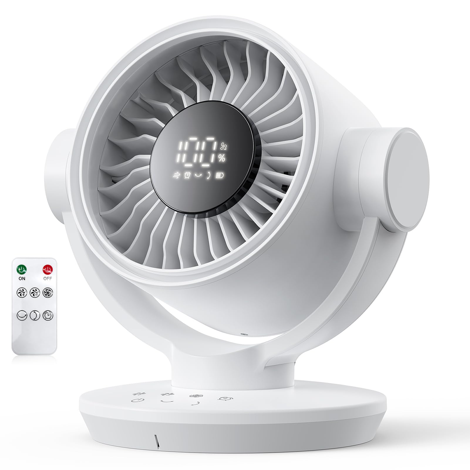 Amazon | サーキュレーター DCモーター 扇風機【2026新登場】卓上