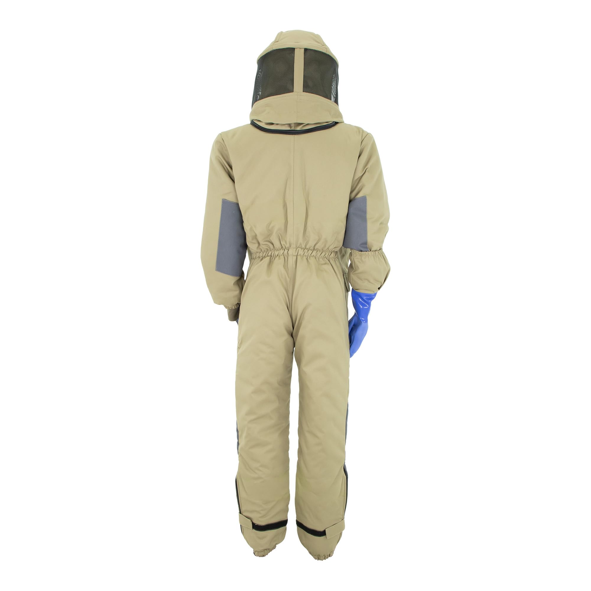 LYSON | Combinaison de Protection pour l'Élimination des Guêpes et Frelons | Set avec Casque, Écran Facial et Gants | Certifié | Contre le Frelon Asiatique | Taille XXL