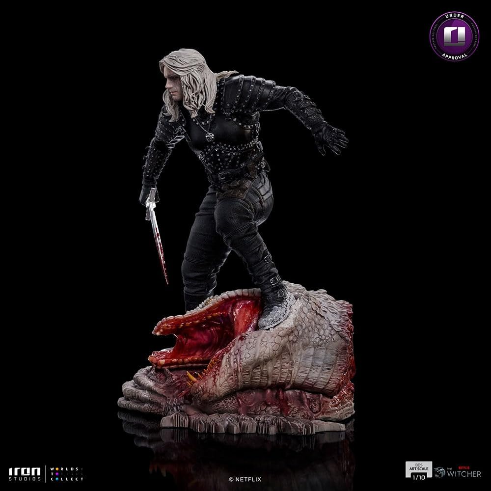 The Witcher statuette 1/10 BDS Art Scale Geralt of Riva 33 cm