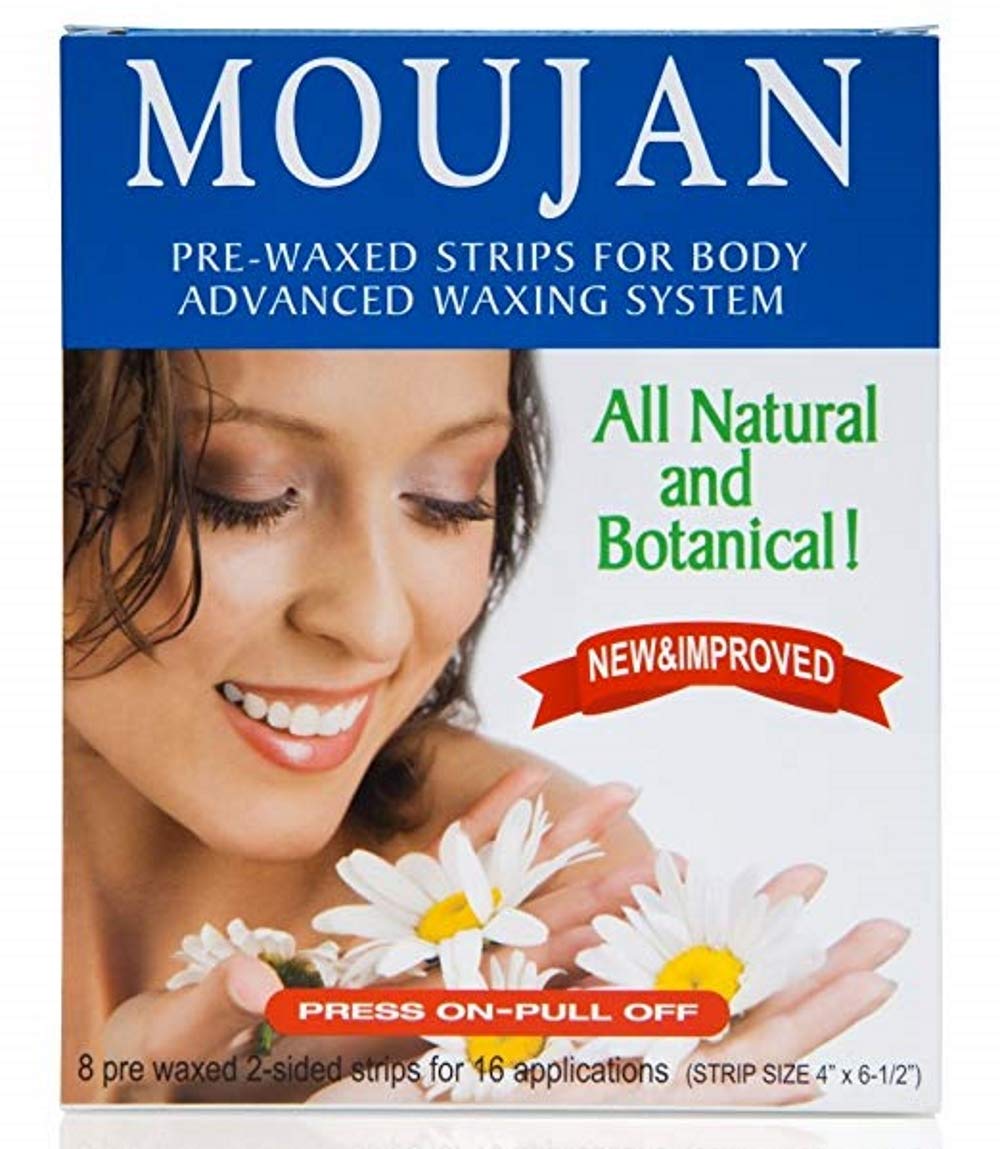 Pre-Waxed Strips for Body 8 ea [ 3 pack ]