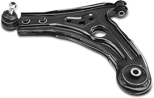 A-Premium Brazo de control inferior delantero izquierdo, con rótula y buje, compatible con Chevrolet Aveo 04-11, Aveo5 06-11, Pontiac G3 09-10, Wave