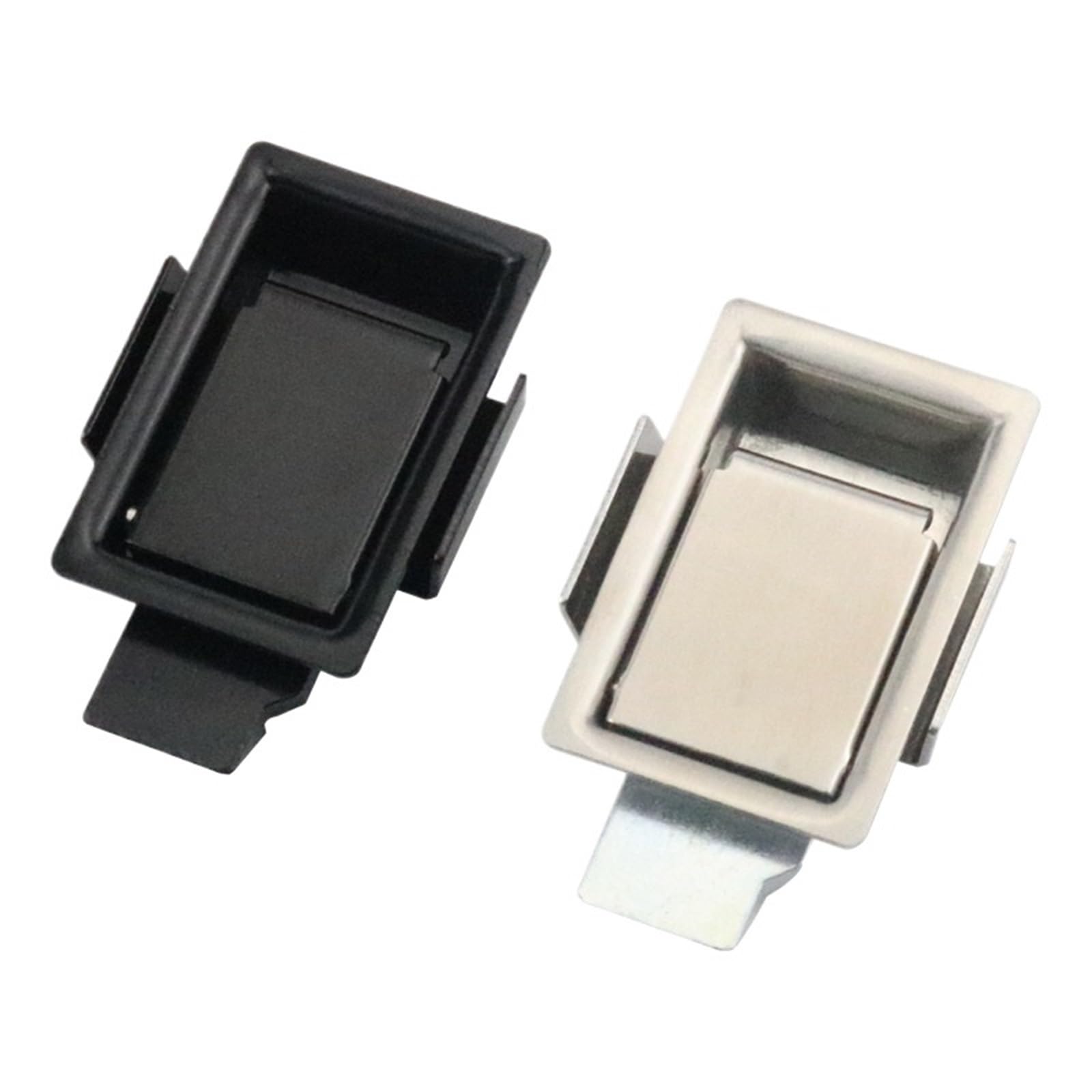 Serrure plate en acier inoxydable 304 noir pour fermeture armoire industrielle