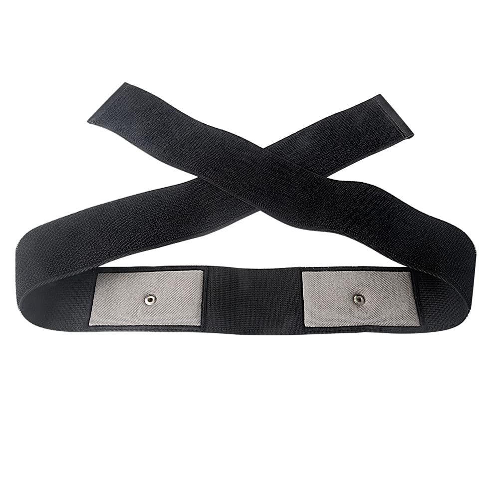 Silver Conductive Silver Fiber Electrode Waist Brace Electrode Waist pad Compatible with TENS/EMS