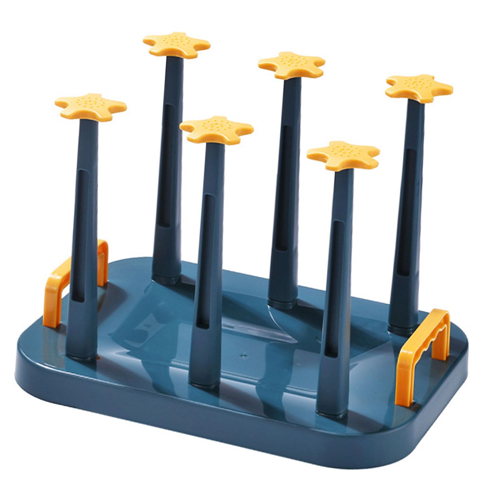 Elnwnnkc C Quick Drainage Up Rack Large Apacity Upside Down Teas Ups Holder Saving Space Glass Drainer Enduring Detachable Saving Space Glass Drainer