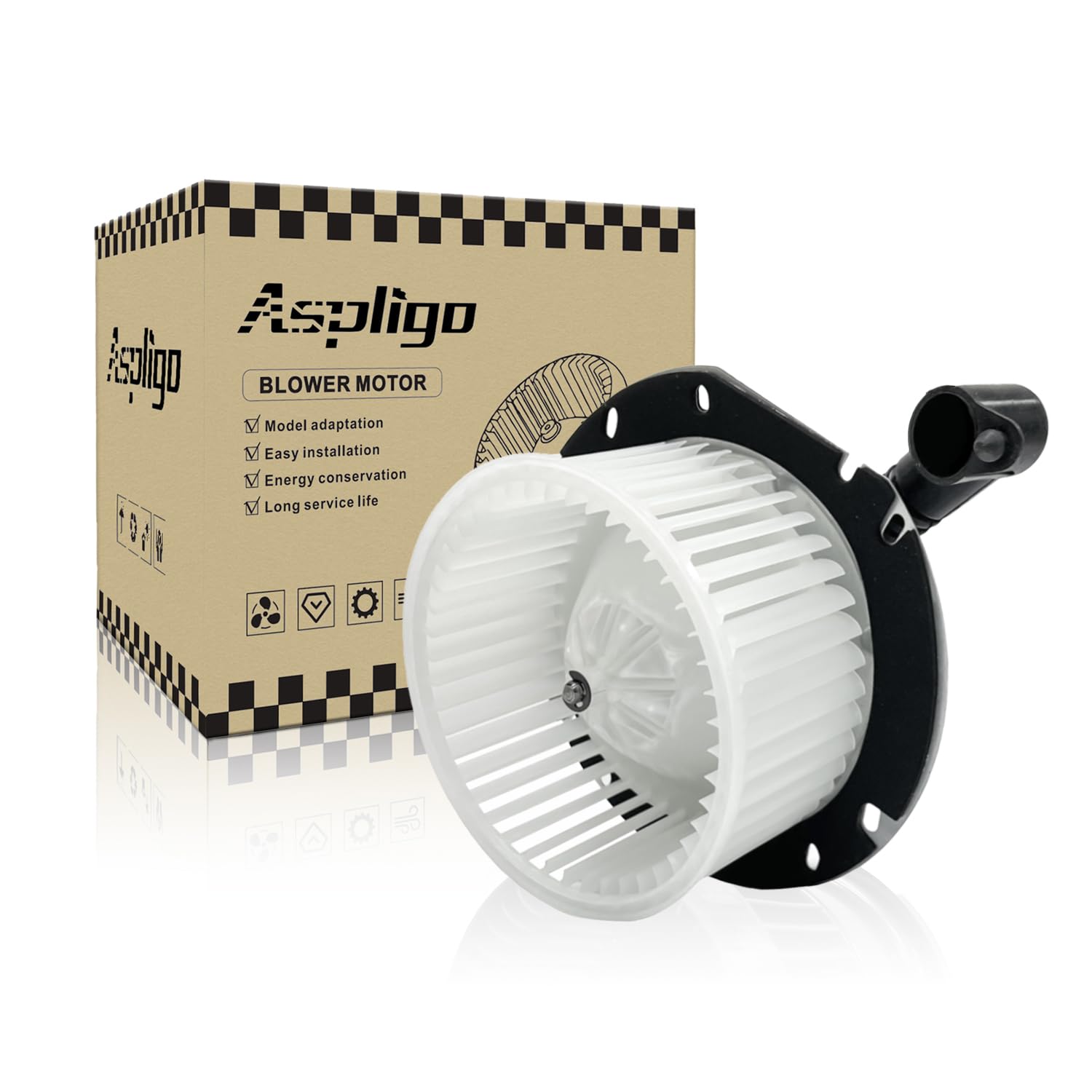 700019 Front AC Heater Blower Motor Fan Front Fit for Ford Explorer 1995-2001，Ranger 1998-2011，Explorer Sport Trac 2001-2005 ，Compatible with Mercury Mountaineer 1997-2001 PM289, MM844, PM271