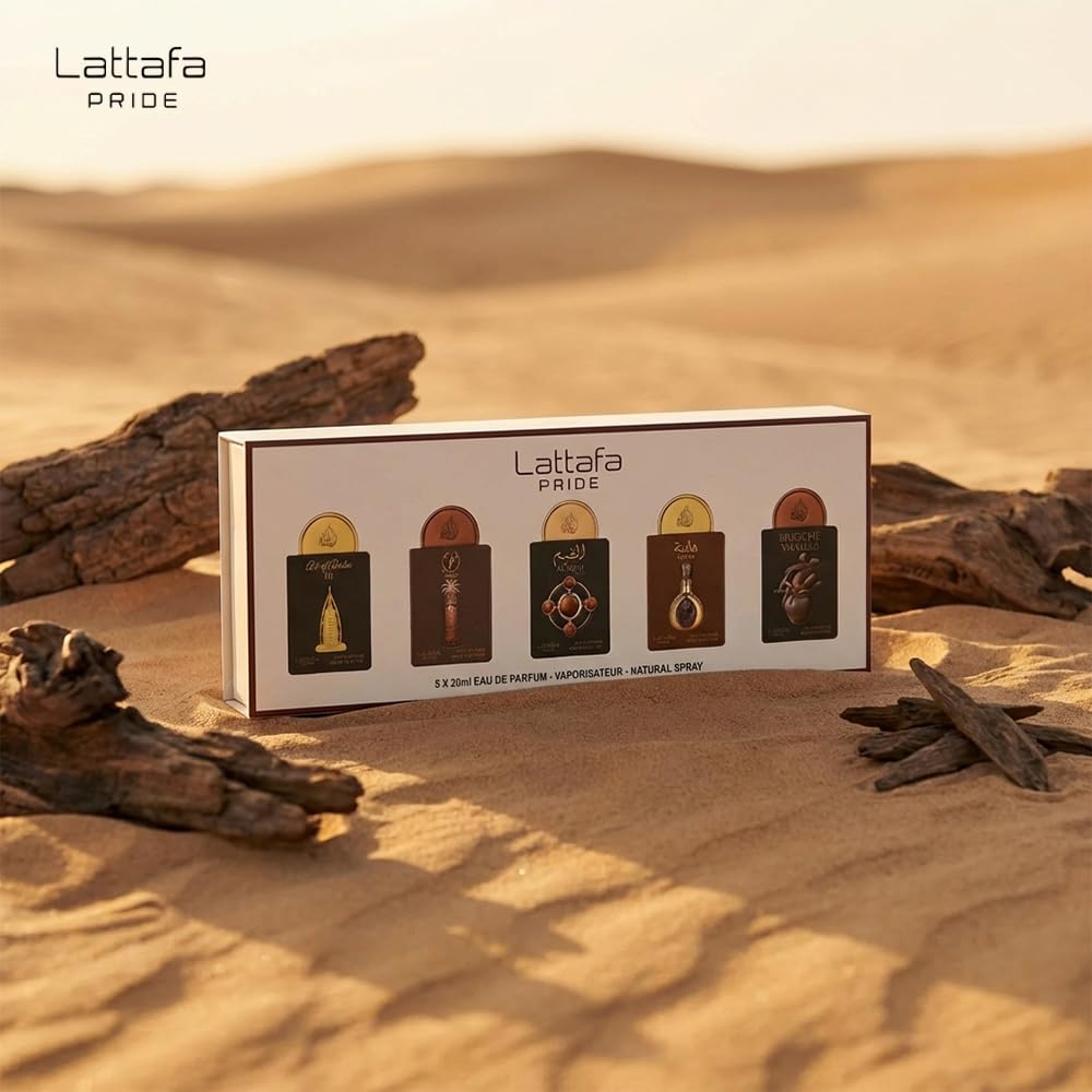 Amazon.com : Lattafa Giftset Collection Eau De Parfum | Musk
