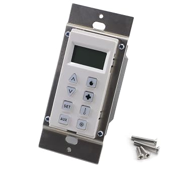 HTI-12-007 Wall Switch Key Pad Control Assembly for Quadra-Fire, Heatilator & Heat N Glo Models