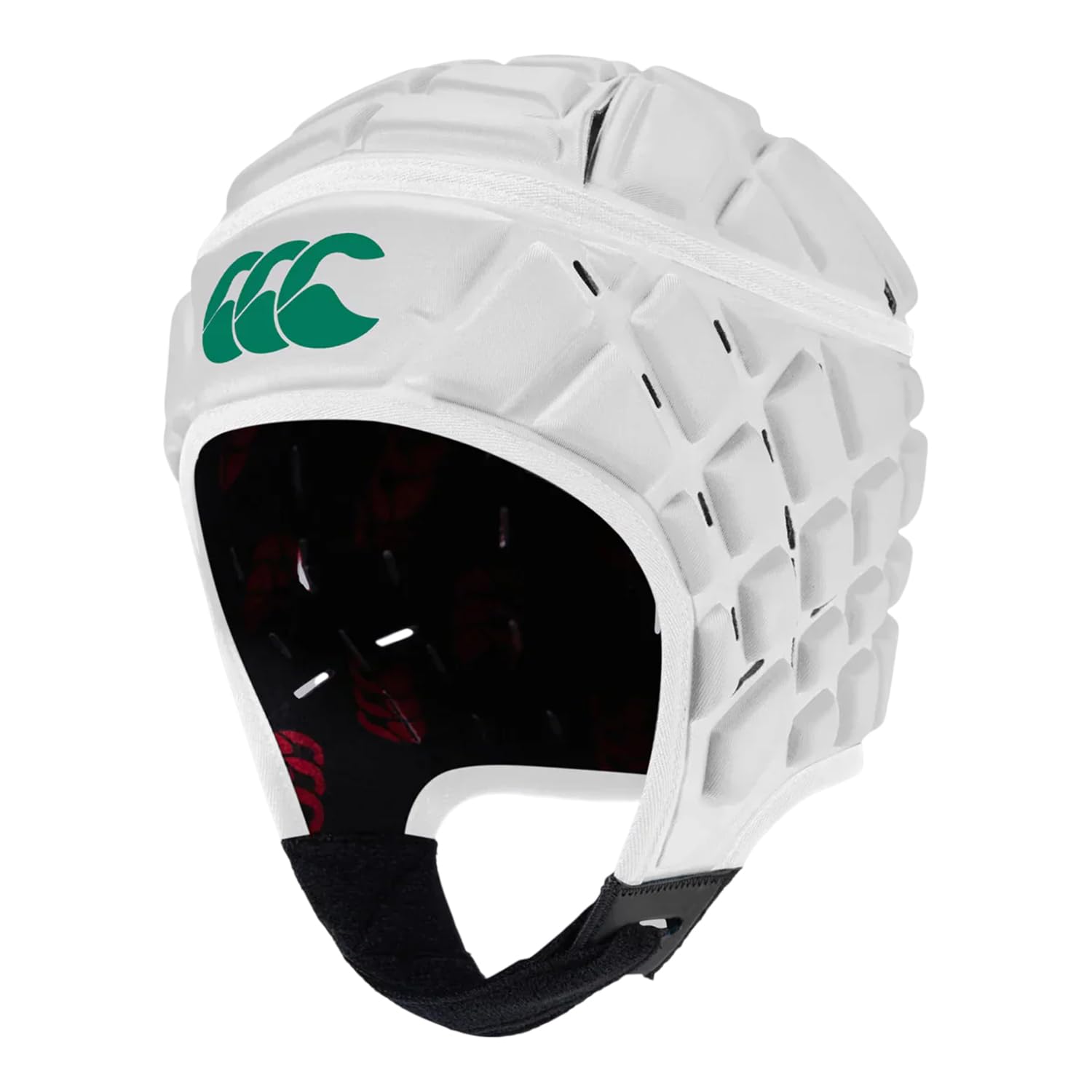 Canterbury Unisex Kid Raze Headguards, White/Green, XS
