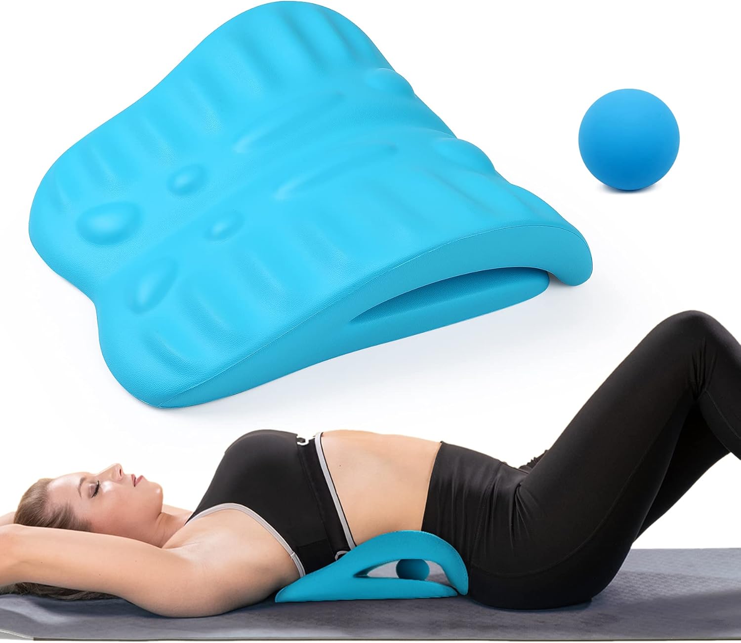 RESTCLOUD Back Stretcher for Back Pain Relief