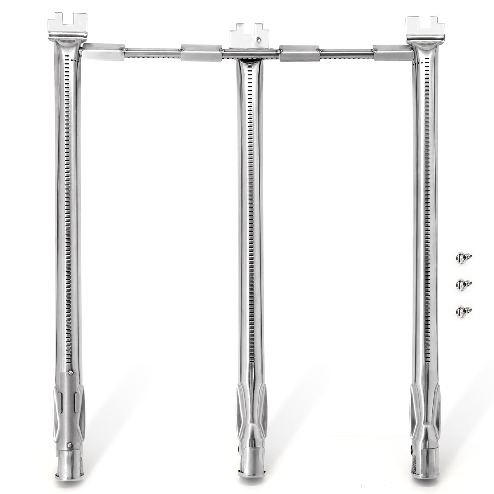 Criditpid69787 Grill Burner for Weber Spirit & Spirit II 300 Series, Spirit E310 E320 E330 S310 Gas Grill with Up-Front Control, 18 Inch 304 Stainless Steel Burner Tube for Spirit II E310 Grill Parts