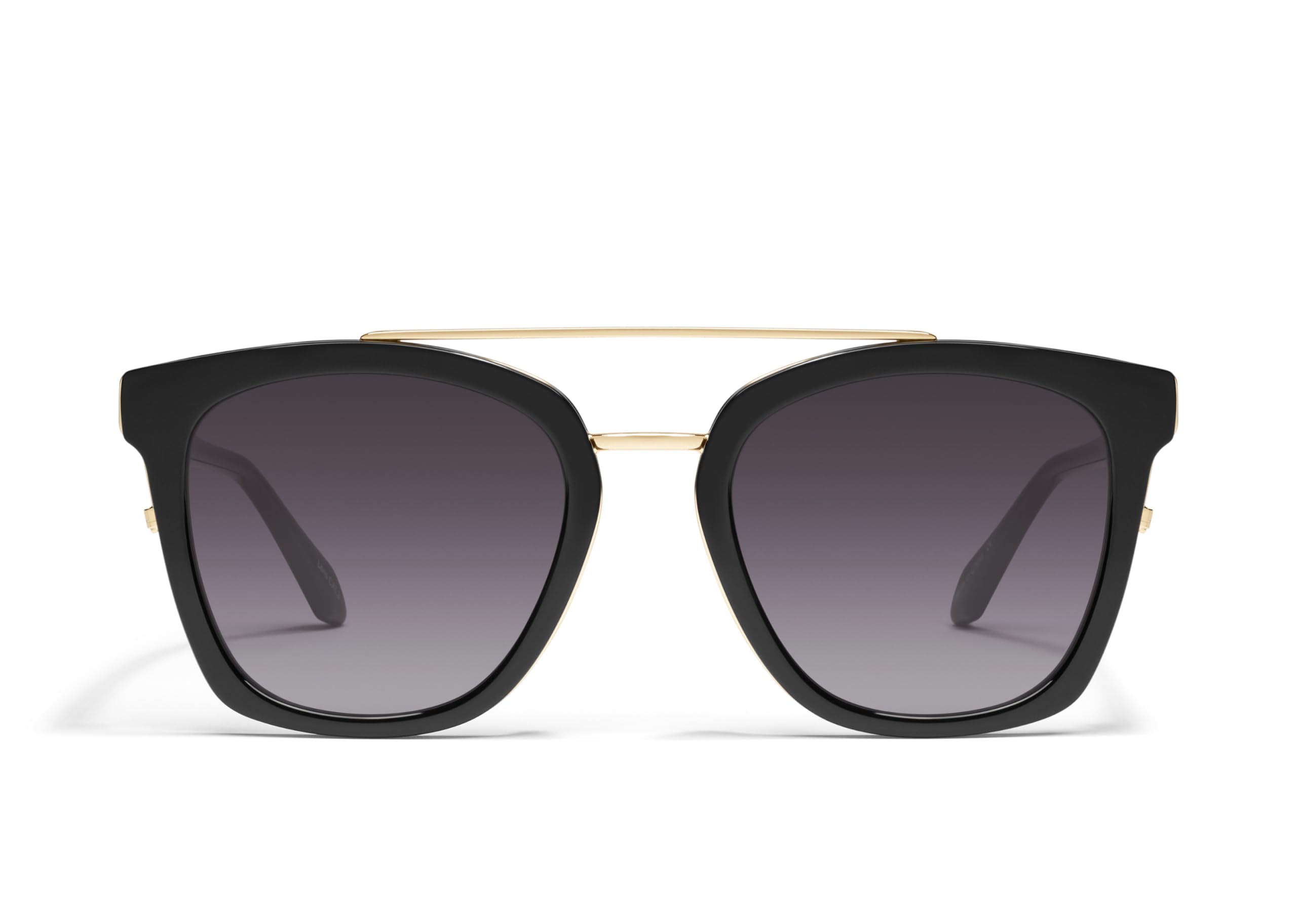 QUAYWomens Sunglasses, Polarized Square Lenses with UV Protection, Oversized Sunglasses (Sweet Dreams, Black)