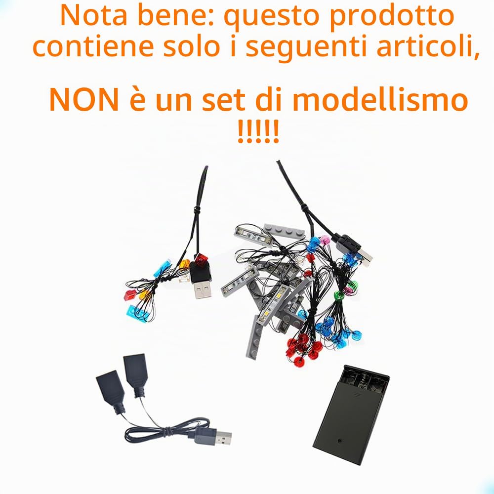 GEAMENT Set di Luci LED Compatibile Con LEGO Stranger Things The Upside Down (The Other Side) – Kit Di Illuminazione per 75810 (Modello di mattoncini non incluso)