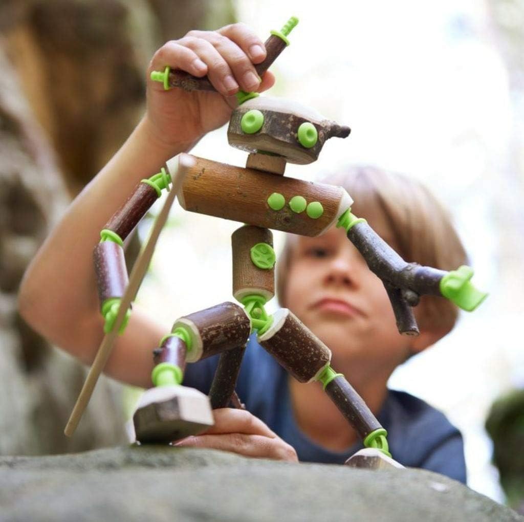 HABA Nature Toys Connectors – Terra Kids STEM Kit & Building Toys for Ages 8-13, Outdoor Activities for Kids Ages 8-12, Building Sets for Boys & Girls