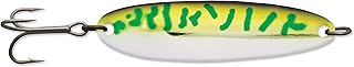 Luhr Jensen 1-1/2 Krocodile (Treble Hook) Chrome/Green Mackerel