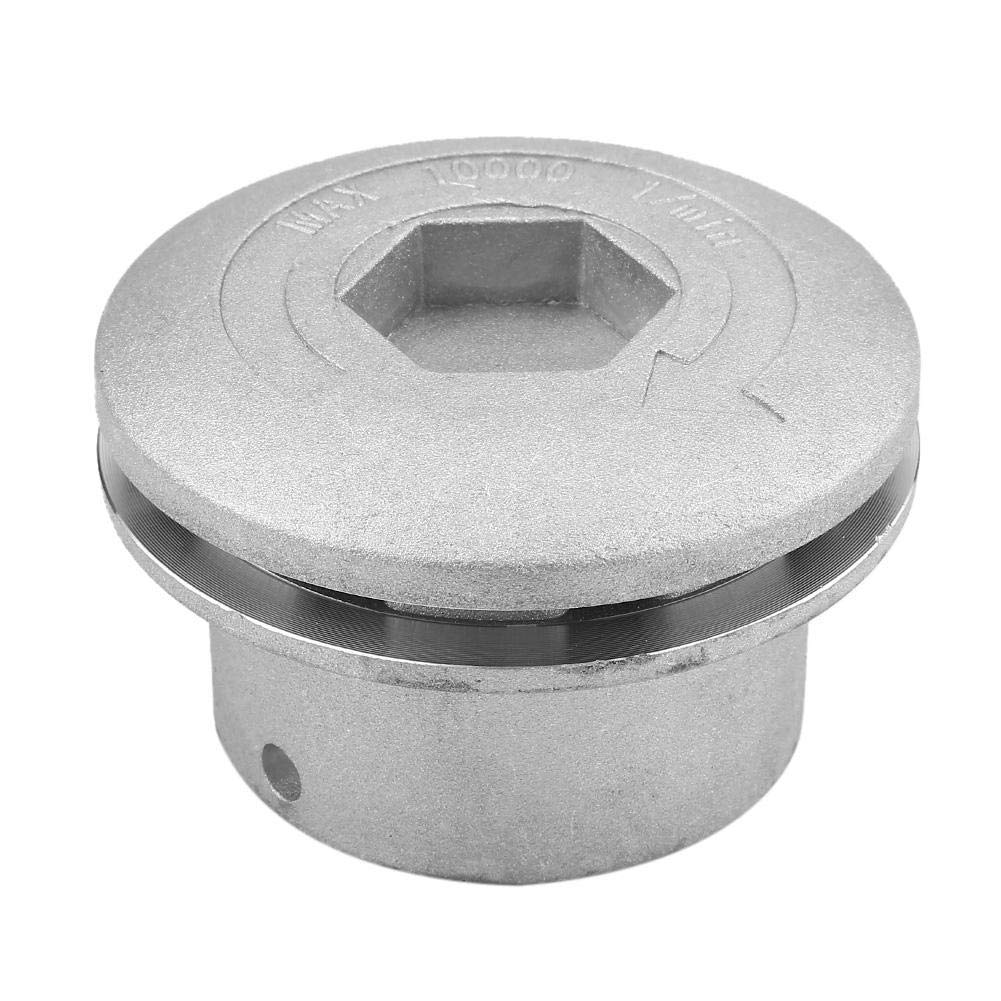 OUKA Strimmer Head, Universal Aluminium Strimmer Head Trimmer Heads String Set Grass Brush Cutter Accessory Trimmer Lawn Mower Parts Trimmer Heads