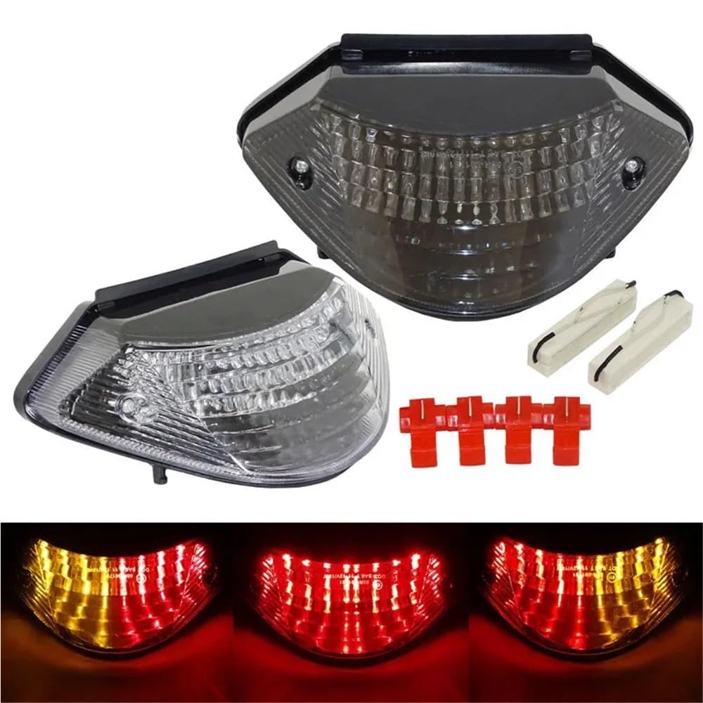 Moto Faro Anteriore Moto Led Integrato Lampeggiante Fanale Posteriore Coda Freno Indicatori di direzione Luce Per CB600F 599 Per Hornet PC36 2003-2006
