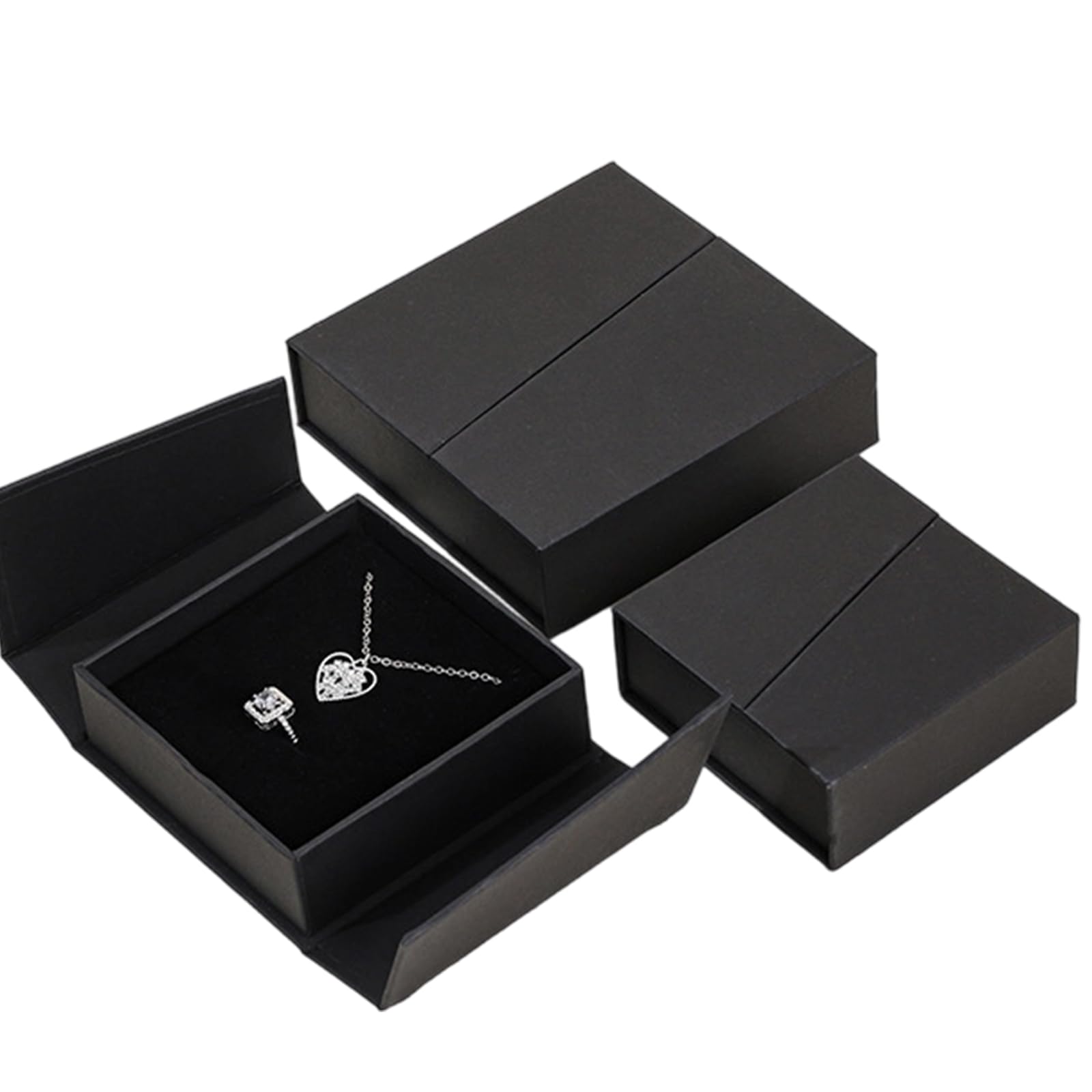 ZBIianxer Multipurpose Double Opening Jewelry Box Including Closure for Various Small Items Travel Friendly Organiser Badge Organiser