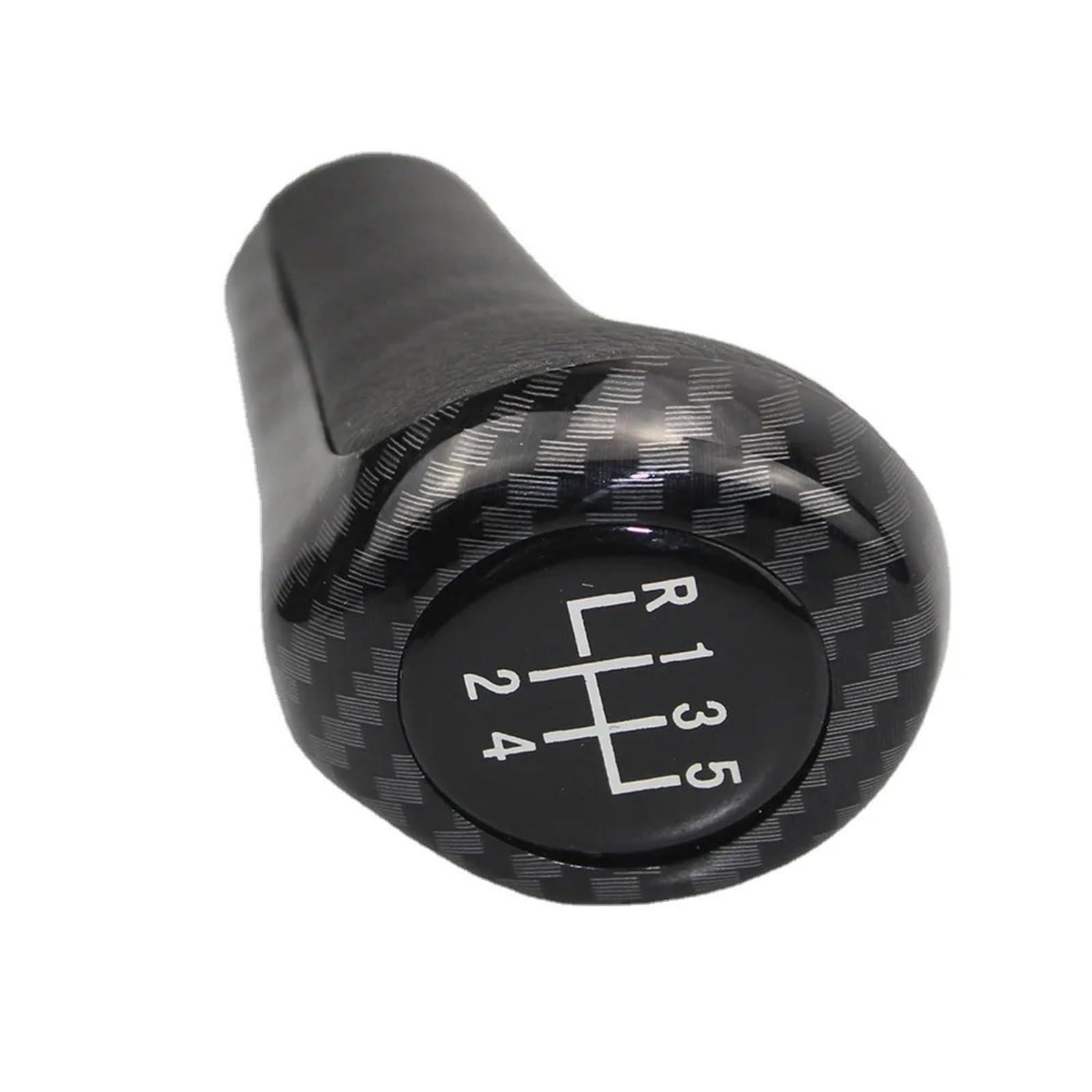Xexjhqq 5Th Gear Stick Knob For Bmw 5-Speed And 6-Speed Shift Handball Gear Head Lever - Fiber Version(5Th)