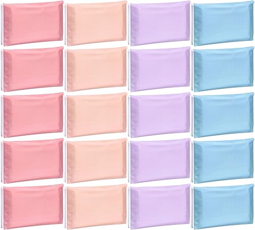 Vista 58 de PerKoop Paquete de 100 pañuelos de bolsillo para viajes, pequeños pañuelos faciales tamaño cartera, papel higiénico para viajes, suministros