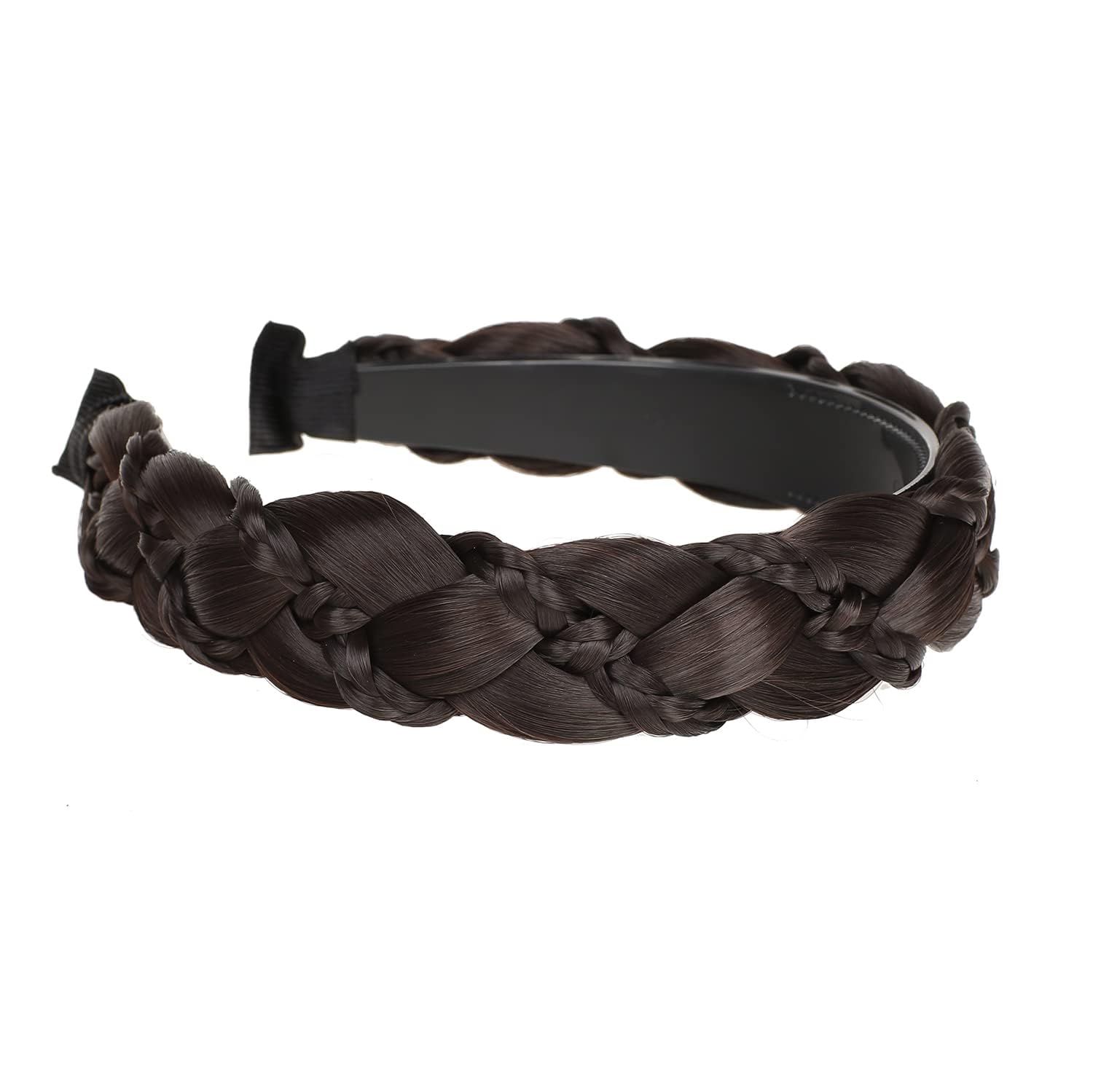 1pcs dark Brown Hairband Hair Accessories Plastic Hairband Headband for Girls and Woman-image-19