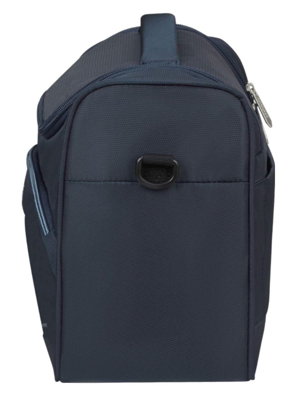 American Tourister Neceser suave con correa de hombro extraíble y ajustable. Cuenta con un gran compartimento principal cerrado con cremallera, bolsillos internos y divisores. Cuenta con un bolsillo