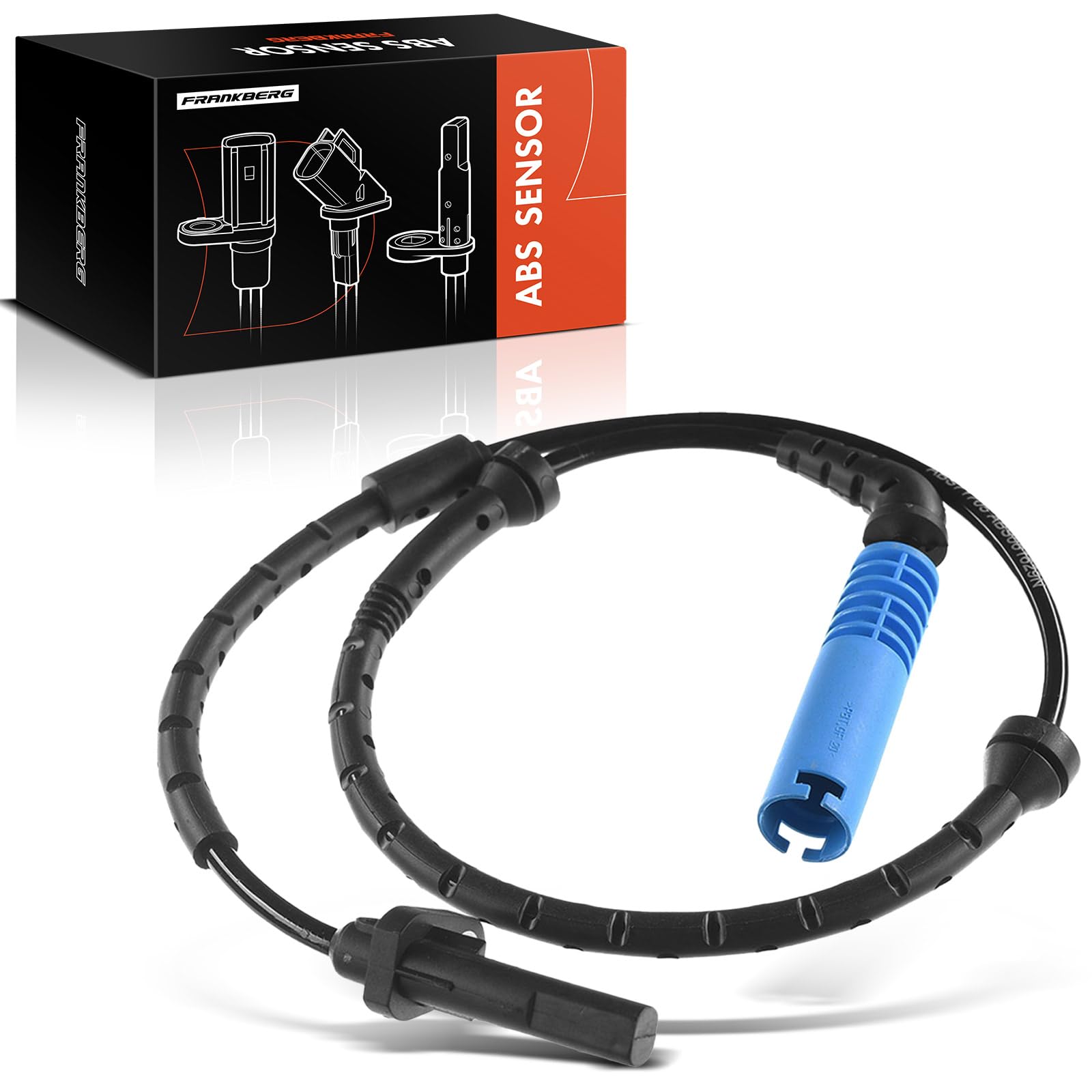 Frankberg Capteur de vitesse de roue ABS arrière gauche/droite 34526760534 | Compatible avec: X5 E53